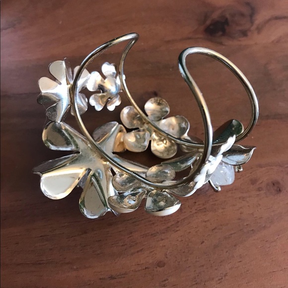 White Cuff Bracelet - Picture 3 of 13